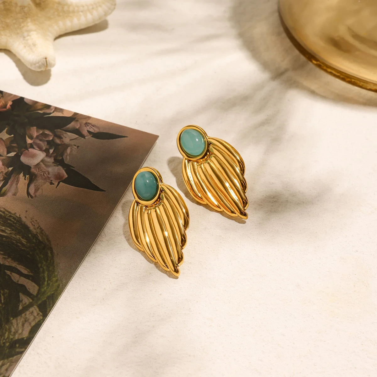 LEAF EARRINGS