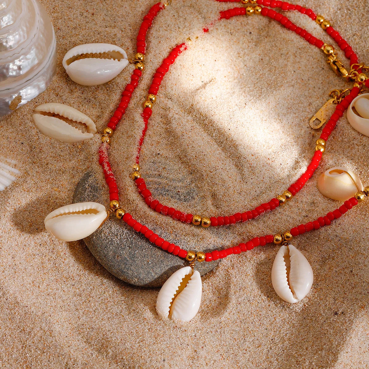 Beach Shell Anklet