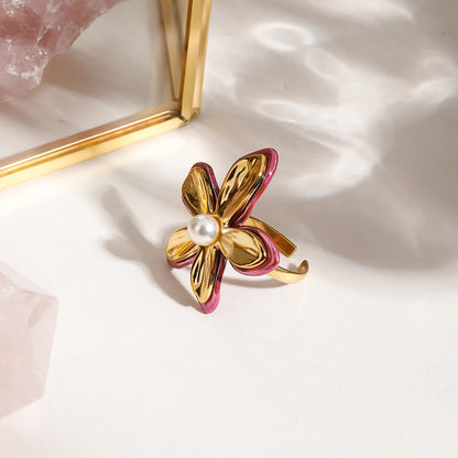 COLORFUL PEARL RING