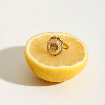 HOLIDAY SHELL RING