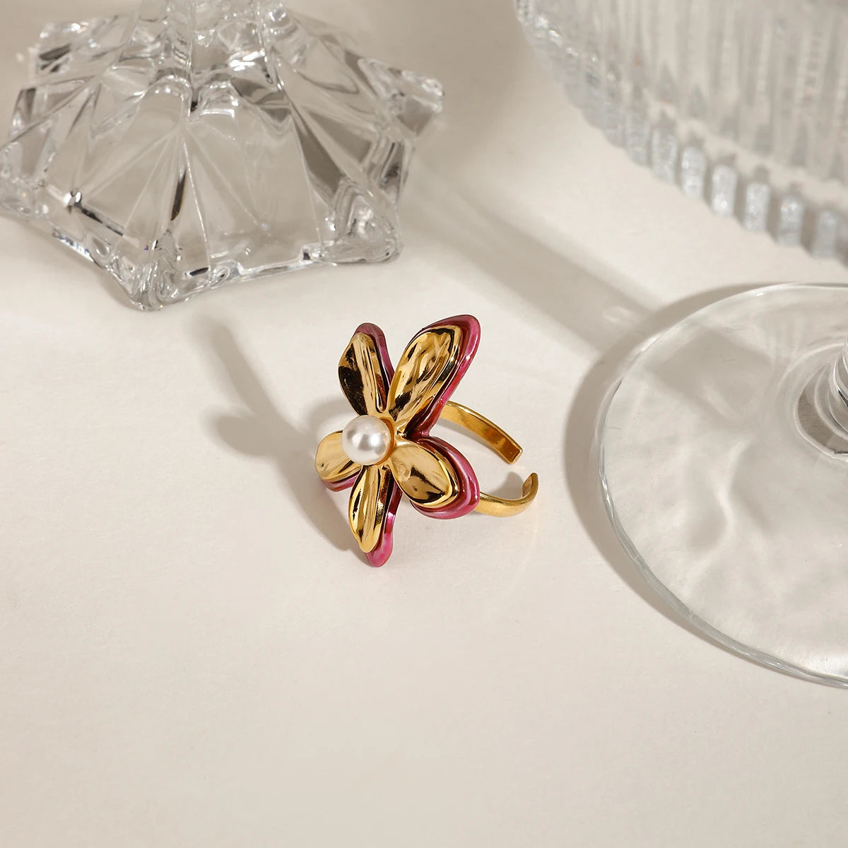 COLORFUL PEARL RING