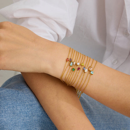MINIMALISM BIRTHSTONE BRACELET