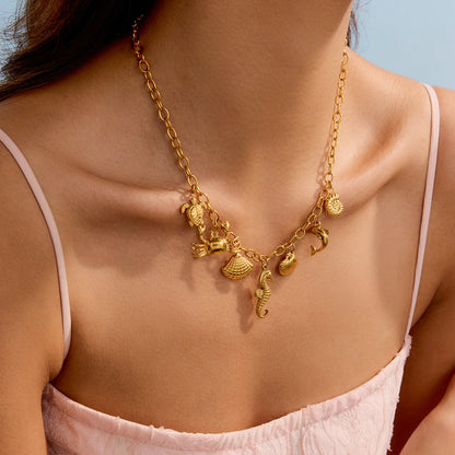 MULTI-CHARM NECKLACE