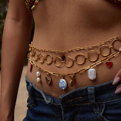 Multi-charm Waist Chain
