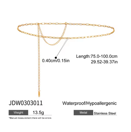 MULTI-CHARM WAIST CHAIN