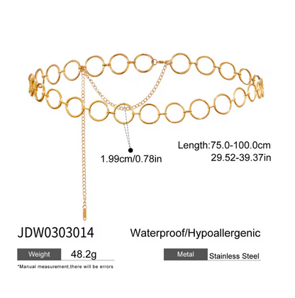 MULTI-CHARM WAIST CHAIN