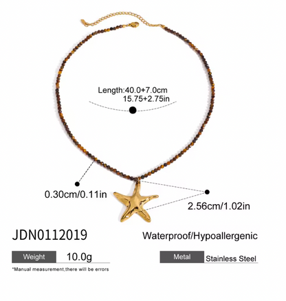 OCEAN STARFISH NECKLACE