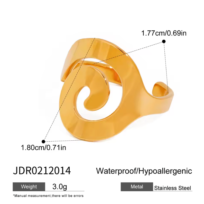 MINIMALIST SPIRAL RING