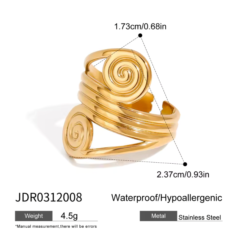 MINIMALIST SPIRAL RING