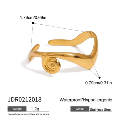 MINIMALIST SPIRAL RING