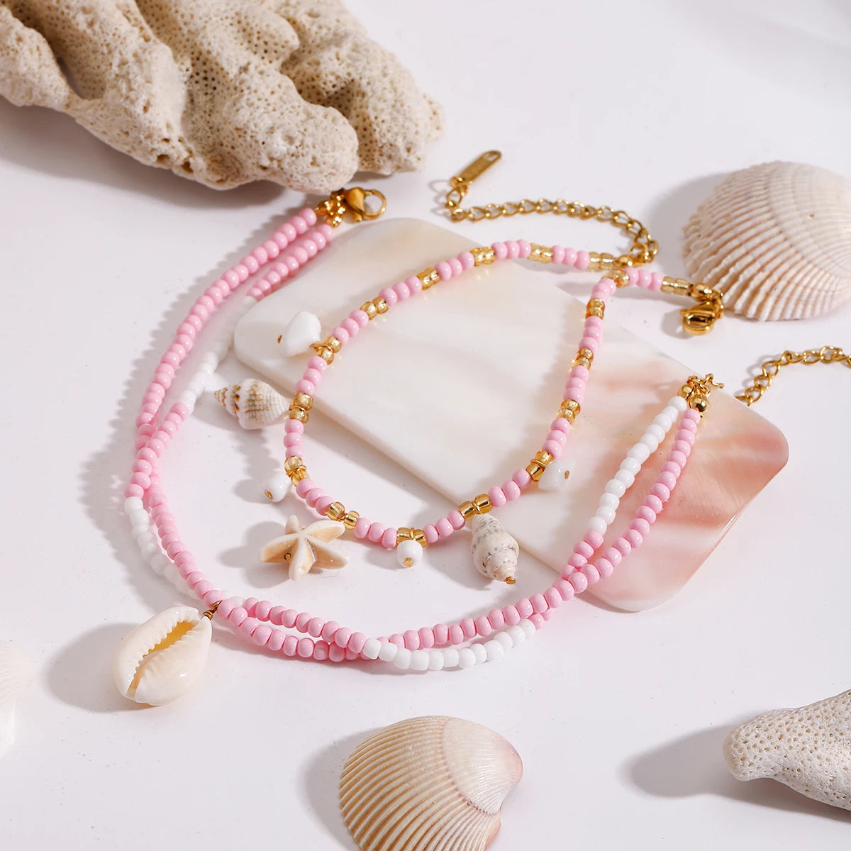 Natural Stone Anklet
