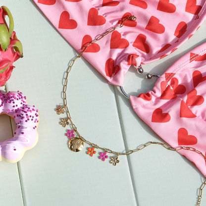 HOLIDAY FLOWER NECKLACE