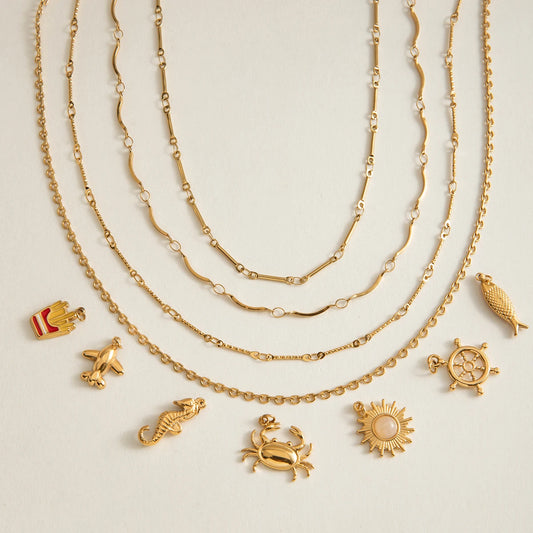 GEOMETRIC HANDMADE NECKLACE